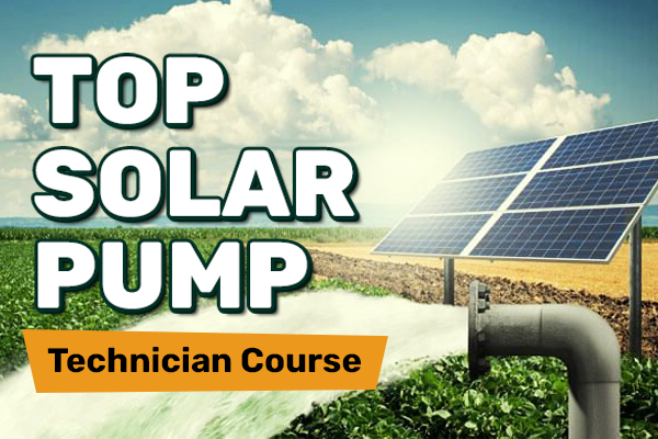 Best Solar Pump Technician Course With Government Certification